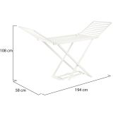 Stendibiancheria- Bianco Stendibiancheria, Made in Italy - Brandywood