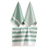 Strofinaccio Verde Lavabile in Lavatrice si 40° 3 Pezzi 45x65 cm, - Nifali
