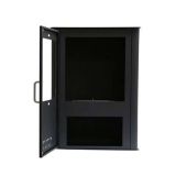 Stufa a bioetanolo moderna economica 30x50x68h cm nera - Altidona