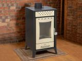 Stufa a legna Agropoli, 49x46 h91 cm, Beige