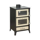 Stufa a legna Catena, 59x51 h92 cm, Beige