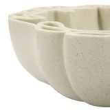 Svuotatasche Bianco Crema Effetto Pietra Sfumatura Colore Struttura Crema - Esquel