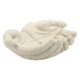 Svuotatasche Bianco Crema Effetto Pietra Sfumatura Colore Struttura Crema - Fanariva