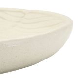Svuotatasche Bianco Crema Effetto Pietra Sfumatura Colore Struttura Crema - Fane