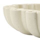 Svuotatasche Bianco Crema Effetto Pietra Sfumatura Colore Struttura Crema - Fanepale