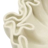 Svuotatasche Bianco Crema Effetto Pietra Sfumatura Colore Struttura Crema - Fanepale
