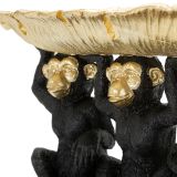 Svuotatasche oro Nero Colore Struttura Nero - Elvio