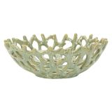 Svuotatasche Verde oro Effetto Corallo Colore Struttura oro - Famoto