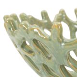 Svuotatasche Verde oro Effetto Corallo Colore Struttura oro - Famoto