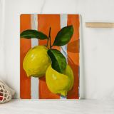 Tagliere Arancione, Giallo - Nozaka