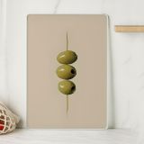 Tagliere Beige, Verde - Nozava