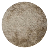 Tappeto Beige Altezza Pelo 35 mm 100% Poliestere Forma Rettangolare 110x60 cm, Adatto a Riscaldamento a Pavimento - Lateleha
