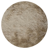 Tappeto Beige Altezza Pelo 35 mm 100% Poliestere Forma Rettangolare 140x70 cm, Adatto a Riscaldamento a Pavimento - Latemeri