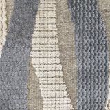 Tappeto Beige blu Punti 820000 m2 Pelo 100% Viscosa base Lana Forma Rettangolare 200x140 cm, Antiscivolo - Lasane