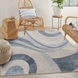 Tappeto blu 220x140 cm, Antiscivolo - Hot Springs