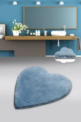 Tappeto da bagno Avon Lake, 90x90 cm, Blu