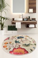 Tappeto da bagno Granite City, Multicolore, 140x140 cm
