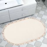 Tappeto da bagno Sedalia, 100x60 cm, Bianco