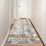 Tappeto Delaware, Grigio e Beige, 120x200 cm
