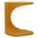 Tavolino da Salotto Arancione Adatto per Indoor-outdoor Forma Quadrato 44x54x44h cm, Colore Ripiano Arancione - Bagan