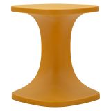 Tavolino da Salotto Arancione Adatto per Indoor-outdoor Forma Quadrato 44x54x44h cm, Colore Ripiano Arancione - Bagan