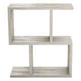 Tavolino da Salotto Beige Marmo 2 Vani Forma Rettangolare 45x17x51h cm, Sfumatura Colore Ripiano Marmo - Tarzo