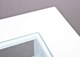 Tavolino da Salotto Bianco 2 Cassetti Portariviste 115x60x45h cm, un Vano - Minturno
