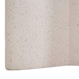 Tavolino da Salotto Bianco Marmo Adatto per Indoor-outdoor Forma Rotondo 41x56x41h cm, Colore Ripiano Bianco - Galeli