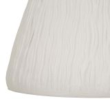 Tavolino da Salotto Bianco Marmo Adatto per Indoor-outdoor Forma Rotondo 47x61x47h cm, Colore Ripiano Bianco - Gakamota