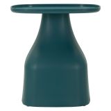 Tavolino da Salotto blu Adatto per Indoor-outdoor Forma Quadrato 48x48x50h cm, Colore Ripiano blu - Batoti