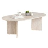 Tavolino da salotto Elain, 119x60 h40 cm, Beige