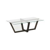 Tavolino da salotto Eunomia, Tavolo basso da soggiorno, Ripiano da caffè, Tavolino per divano, 105x65h35 cm, Antracite