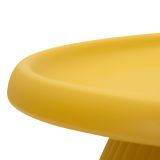 Tavolino da Salotto Giallo Senape Adatto per Indoor-outdoor Forma Rotondo 71x35x71h cm, Colore Ripiano Giallo - Kampot