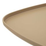 Tavolino da Salotto Grigio Tortora Adatto per Indoor-outdoor Forma Quadrato 48x48x50h cm, Colore Ripiano Grigio - Inhamb