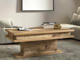 Tavolino da Salotto Marrone Acero Forma Rettangolare Materiale Piano in Legno Nobilitato 100x55x42h cm, Colore Ripiano Marrone Made in Italy - Iside
