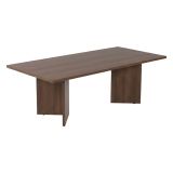 Tavolino da Salotto Marrone Noce Forma Rettangolare Materiale Piano in Legno Nobilitato 119x60x40h cm, Colore Ripiano Marrone - Turate
