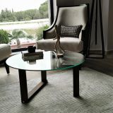 Tavolino da Salotto Marrone Noce Portariviste Forma Rettangolare 80x80x41h cm, Sfumatura Colore Struttura Noce - Ragia