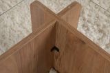 Tavolino da Salotto Marrone Pino Portariviste Forma Rettangolare 105x65x30h cm, Materiale Piano in Legno Massello - Kallias