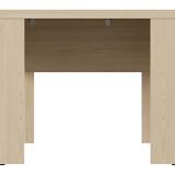 Tavolino da Salotto Marrone Rovere Forma Quadrato Colore Ripiano Marrone 67x67x43h cm, Sfumatura Colore Struttura Rovere - Magre