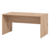Tavolino da Salotto Marrone Rovere Nodi con Piedini un Vano 90x49.5x45.5h cm, Forma Rettangolare - Formia