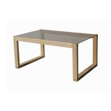 Tavolino da Salotto Marrone Rovere Portariviste Forma Rettangolare 85x55x40h cm, Sfumatura Colore Struttura Rovere - Aldino