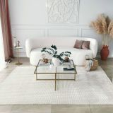 Tavolino da Salotto oro Cassetti Resistente All'appannamento 85x85x35h cm, Vani - Mascate