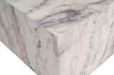 Tavolino da salotto quadrato marmo 90x90x35h cm - Jesinia