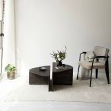 Tavolino da salotto rettangolare antracite 90x90x40h cm - Emiri