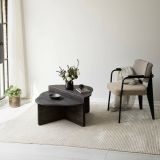Tavolino da salotto rettangolare antracite 90x90x40h cm - Emiri