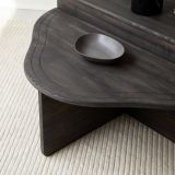Tavolino da salotto rettangolare antracite 90x90x40h cm - Emiri