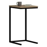 Tavolino da salotto rettangolare noce 35x40x65h cm - Tembin