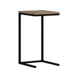 Tavolino da salotto rettangolare noce 35x40x65h cm - Tembin