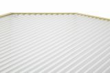 Tavolino da salotto rettangolare oro 50x46x100h cm - George