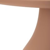 Tavolino da Salotto Rosa Adatto per Indoor-outdoor Angoli Arrotondati Forma Quadrato 48x48x50h cm, Colore Ripiano Rosa - Matata